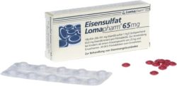 Eisensulfat Lomapharm 65mg 50 St Überzogene Tabletten