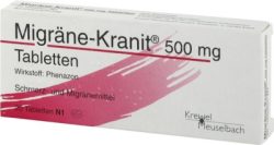 Migräne-Kranit 500mg 20 St Tabletten
