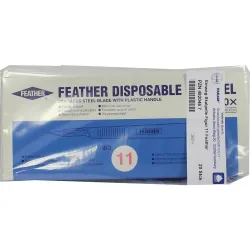 SKALPELL Einmal Figur 11 Feather 20 St
