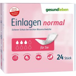 GESUND LEBEN Einlagen normal 6X24 St