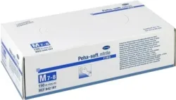 Peha-soft nitrile FINO Untersuchungshandschuhe unsteril puderfrei Größe M 150 St Handschuhe
