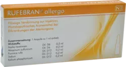 RUFEBRAN allergo Ampullen 10 St Ampullen