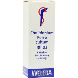 WELEDA CHELIDONIUM FERRO CULTUM Rh D 3 Dilution 20 ml Dilution