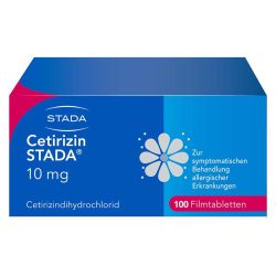 Cetirizin STADA 10 mg 100 St Filmtabletten