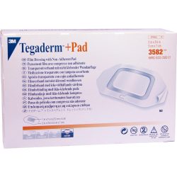 TEGADERM 3M Plus Pad 5x7 cm Fertigverb.3582 50 St Verband