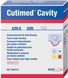 CUTIMED Cavity Schaumverb.15x15 cm nicht haftend 5 St Kompressen