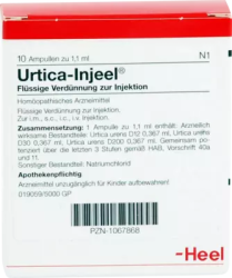 URTICA INJEEL Ampullen 10 St Ampullen