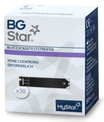 BGSTAR Teststreifen 50 St Teststreifen