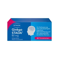 Ginkgo STADA 80mg 30 St Filmtabletten