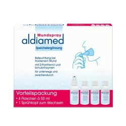 aldiamed Mundspray Speichelergänzung 4X50 ml Spray