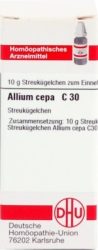 ALLIUM CEPA C 30 Globuli 10 g Globuli