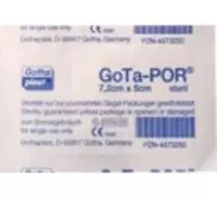 GOTA-POR Wundpflaster 5x7,2 cm steril 1 St Pflaster