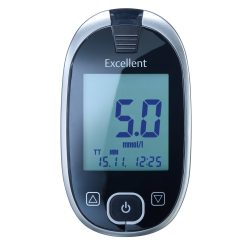 GLUCO CHECK Excellent Blutzuckermessgerät Set mmol/l 1 St