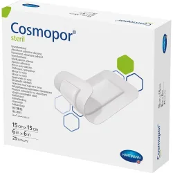 COSMOPOR steril 15x15 cm 25 St Pflaster