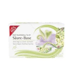 H&S Wohlfühltee Säure-Base mit Zink 20X2.0 g Filterbeutel