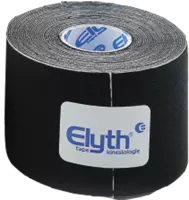 KINESIOLOGIE Tape Elyth 5 cmx5 m schwarz 1 St Bandage