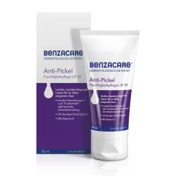 BENZACARE Anti-Pickel Feuchtigkeitspflege LSF 30 50 ml Creme