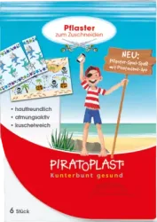 PIRATOPLAST Jungen Pflasterzuschnitt 6x10 cm 6 St Pflaster