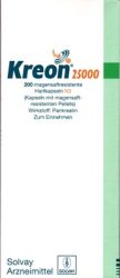 Kreon 25000 200 St Hartkapseln mit magensaftresistent überzogenen Pellets