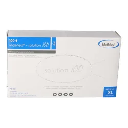 MaiMed solution 100 blue Nitril Untersuchungshandschuh  XL ungepudert 100 St Handschuhe