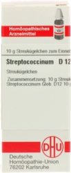 STREPTOCOCCINUM D 12 Globuli 10 g Globuli