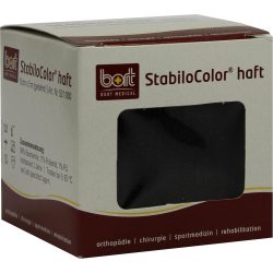 BORT StabiloColor haft Binde 6cm schwarz 1 St Bandage