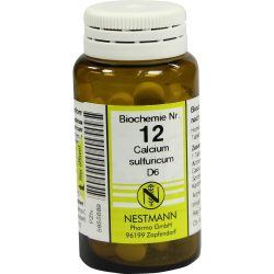 BIOCHEMIE 12 Calcium sulfuricum D 6 Tabletten 100 St Tabletten