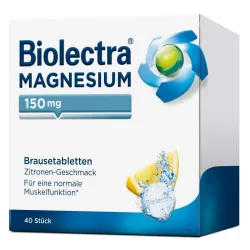 Biolectra MAGNESIUM 150mg Zitrone +10 % Rabatt* 40 St Brausetabletten