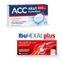 ACC akut 600mg + IbuHEXAL plus Set 1 Sparset