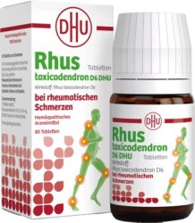 Rhus Toxicodendron D 6  80 St Tabletten
