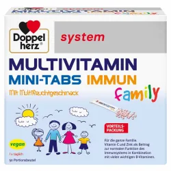 Doppelherz system MULTIVITAMIN MINI-TABS IMMUN 50 St Pellets