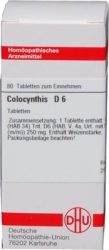 COLOCYNTHIS D 6 Tabletten 80 St Tabletten
