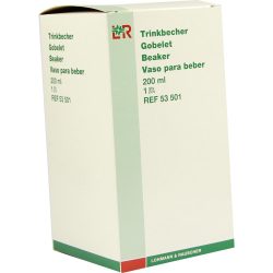 TRINKBECHER mit 2 Deckeln 1 St