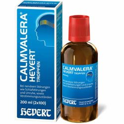 CALMVALERA TROPFEN HEVERT - Bei nervöser Unruhe und Schlafstörungen 200 ml Tropfen