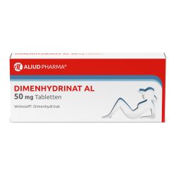 Dimenhydrinat AL 50 mg Tabletten bei Übelkeit und Erbrechen und Schwindel
