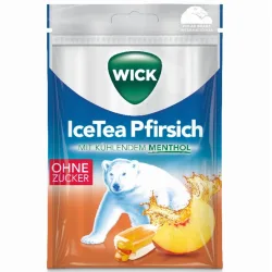 Dallmann's Pharma Candy GmbH, WICK IceTea Pfirsich 72 g Bonbons