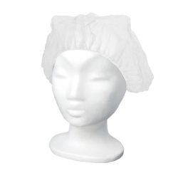 MAIMED Cap B Baretthaube weiß aus PP 100 St