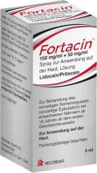 Fortacin 150 mg/ml + 50 mg/ml 5 ml Spray