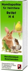 ReVet H 4 Globuli für Heimtiere 10 g Globuli