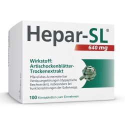Hepar-SL 640 mg 100 St Filmtabletten