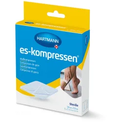 Paul Hartmann AG, es-kompressen Sterile 7,5 cm x 7,5 cm 5X2 St Kompressen