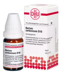 BARIUM CARBONICUM D 10 Globuli 10 g Globuli
