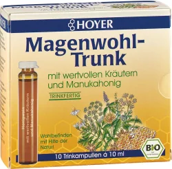 HOYER Magenwohl Trunk Trinkampullen  10X10 ml Trinkampullen