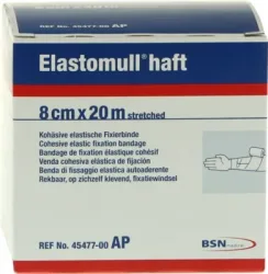 ELASTOMULL haft 8 cmx20 m 45477 Fixierb. 1 St Binden