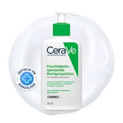 CeraVe Feuchtigkeitsspendende Reinigungslotion 236 ml Lotion