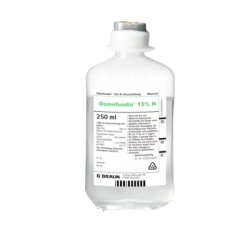 OSMOFUNDIN 15% N Ecoflac Pl. Infusionslösung 10X250 ml Infusionslösung