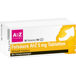 FOLSÄURE AbZ  50 St Tabletten
