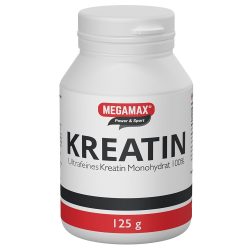 KREATIN MONOHYDRAT 100% Megamax Pulver 125 g Pulver