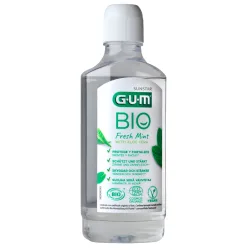 GUM BIO Fresh Mint Mundspülung 500 ml Mundwasser