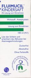 Fluimucil Kindersaft 2% 100 ml Lösung zum Einnehmen